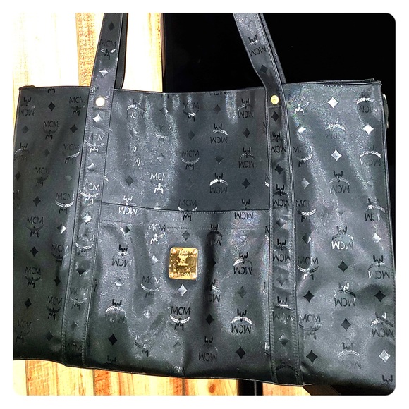 MCM Bags Mcm Tote Purse Large Rare Poshmark